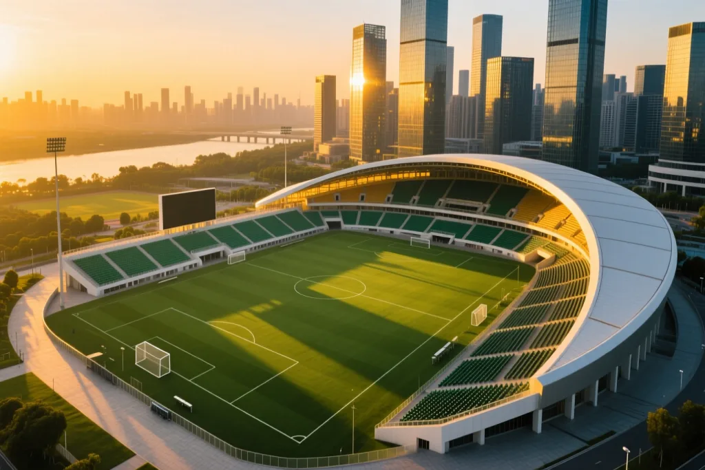 Azərbaycan futbolundan atmosfer fotosu